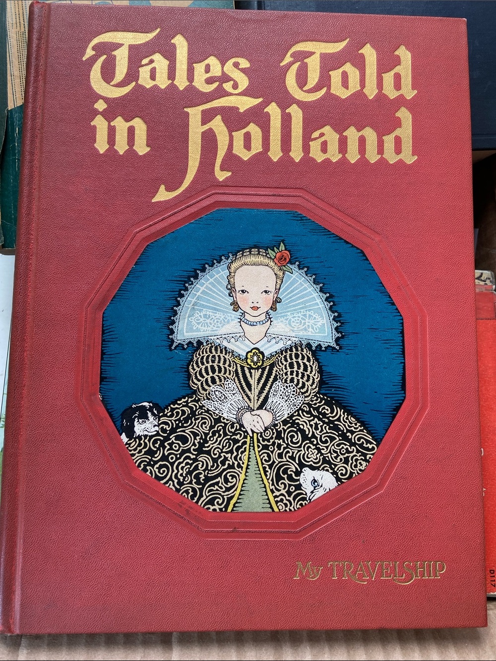 BEAUTIFUL BOOK Vintage 1940s 40s illustrated children’s Tales Holland PETERSHAM